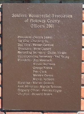 High Street Cemetery Entrance Marker. Click for full size. High Street Cemetery Entrance Marker image. Click for full size.