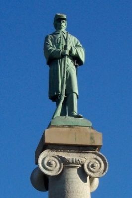 Pickaway County Civil War Memorial Statue image. Click for full size.