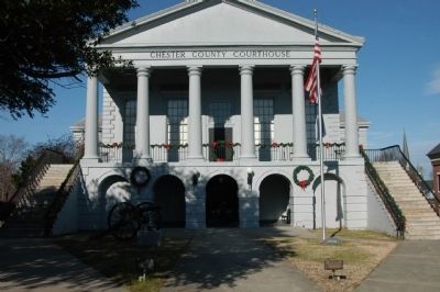Chester County Courthouse. Click for full size. Chester County Courthouse image. Click for full size.