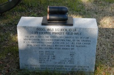 Cannon Marker. Click for full size. Cannon Marker image. Click for full size.