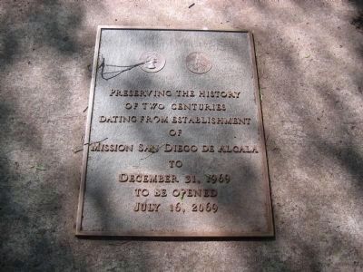 Time Capsule. Click for full size. Time Capsule image. Click for full size.