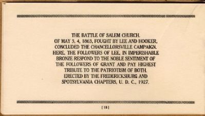 Battlefield Markers Association, Western Division (1929). Click for full size. Battlefield Markers Association, Western Division (1929) image. Click for full size.
