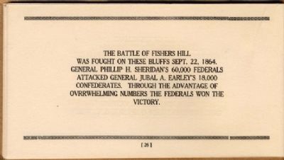 Battlefield Markers Association, Western Division (1929). Click for full size. Battlefield Markers Association, Western Division (1929) image. Click for full size.