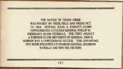 Battlefield Markers Association, Western Division (1929). Click for full size. Battlefield Markers Association, Western Division (1929) image. Click for full size.