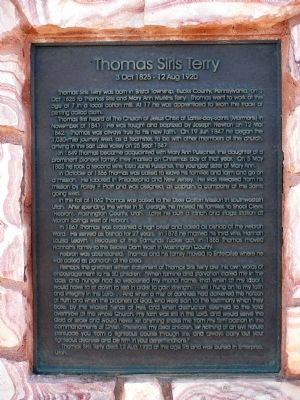 Thomas Sirls Terry Marker image. Click for full size.