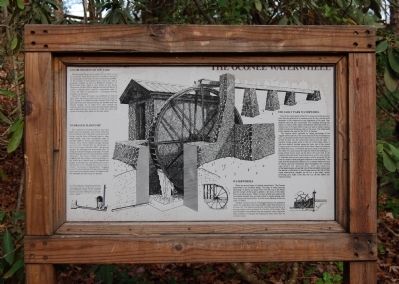 The Oconee Waterwheel Marker. Click for full size. The Oconee Waterwheel Marker image. Click for full size.
