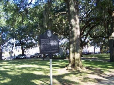 Jane Cuyler Marker in Emmet Park, Savannah image. Click for full size.