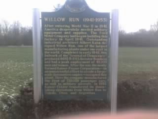Willow Run Marker image. Click for full size.