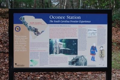 Oconee Station Marker image. Click for full size.