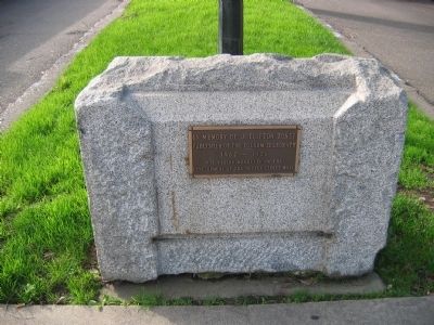 J. Clifton Toney Marker - old location image. Click for full size.