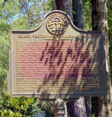 Grace Protestant Episcopal Church Marker image. Click for full size.