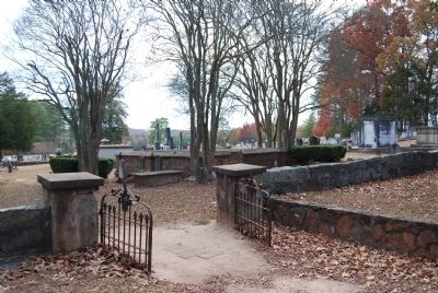 Entrance to the Old Stone Church Cemetery image. Click for full size.
