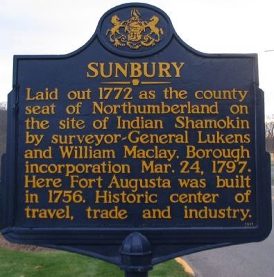 Sunbury Marker image. Click for full size.