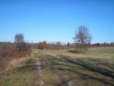 Marker on the Monmouth Battlefield image. Click for full size.
