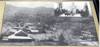 Close-Up of Photo on Marker - Whiskeytown image. Click for full size.