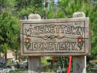 The Relocated Whiskeytown Cemetery image. Click for full size.