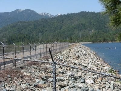 Clair A. Hill Whiskeytown Dam image. Click for full size.
