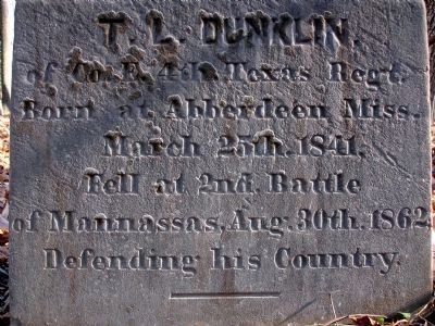 Dunklin Monument image. Click for full size.