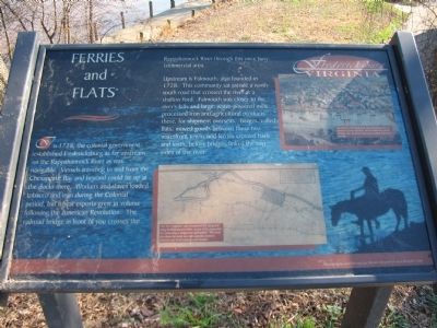 Ferries and Flats Marker. Click for full size. Ferries and Flats Marker image. Click for full size.