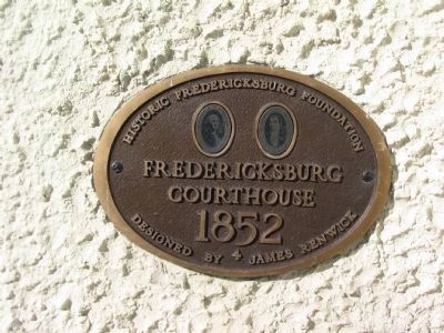Historic Fredericksburg Foundation Plaque image. Click for full size.