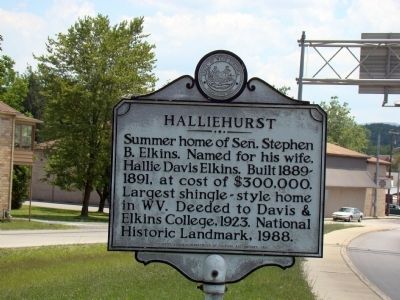 Halliehurst Face of Marker image. Click for full size.