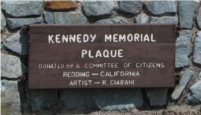 Kennedy Memorial Marker image. Click for full size.