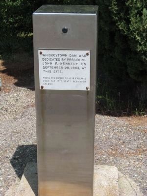 Kennedy Memorial - Audio image. Click for full size.