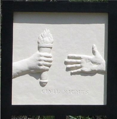 Close-Up of Panel - Lower Left Corner image. Click for full size.