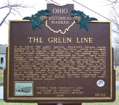 The Green Line Marker (Side B) image. Click for full size.