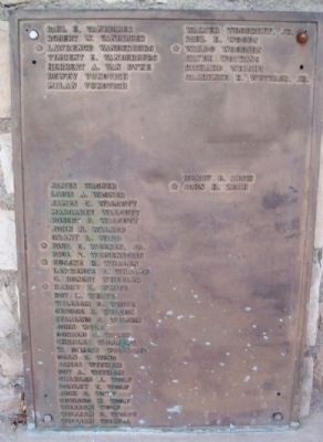 Mifflin Township Veterans Memorial Marker image. Click for full size.