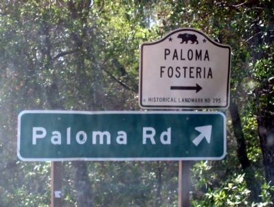 California Historical Landmark Directional Sign image. Click for full size.