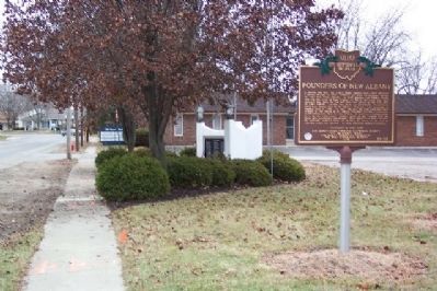 Founders of New Albany Marker. Click for full size. Founders of New Albany Marker image. Click for full size.