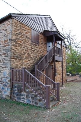 Old Stone Church - Slave Entrance to Balcony (West) image. Click for full size.