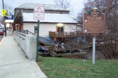 Deep Cut at the Licking Summit / Millersport and the Ohio-Erie Canal Marker image. Click for full size.