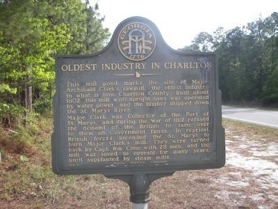 Oldest Industry in Charlton Marker. Click for full size. Oldest Industry in Charlton Marker image. Click for full size.