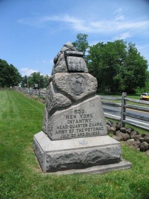 93rd New York Infantry Monument image. Click for full size.