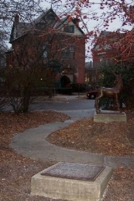 The Unicorn in the Garden in Thurber Park image. Click for full size.