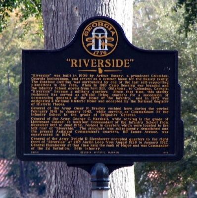 "Riverside" Marker image. Click for full size.