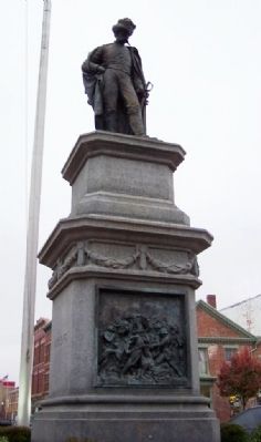 Champaign County Civil War Memorial image. Click for full size.
