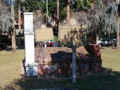 Habersham Brothers Marker shares the location with their father, James Habersham's, Marker. Click for full size. Habersham Brothers Marker shares the location with their father, James Habersham's, Marker image. Click for full size.