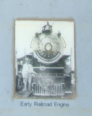 Early Railroad Engine image. Click for full size.