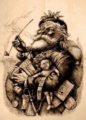 Jolly Old Saint Nick image. Click for full size.