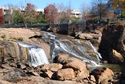 Reedy River Falls - The Heart of Greenville image. Click for full size.