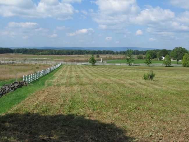 Fields in Front of Cemetery Hill image. Click for full size.