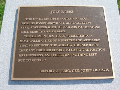 Plaque on Top of Marker image. Click for full size.