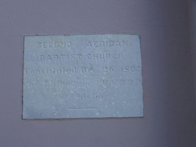 Second Baptist Church. Click for full size. Second Baptist Church image. Click for full size.