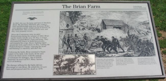 The Brian Farm Marker image. Click for full size.