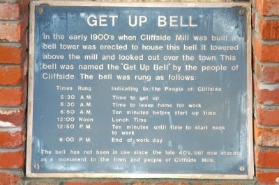 Get Up Bell Marker image. Click for full size.