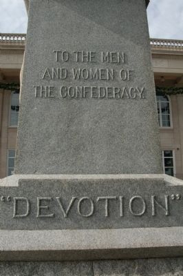 Rutherfordton Confederate Monument Marker image. Click for full size.