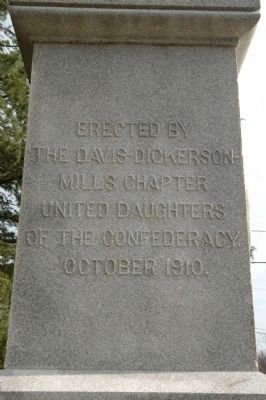 Rutherfordton Confederate Monument Marker image. Click for full size.